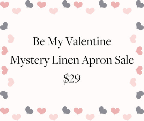 Linen Apron Sale