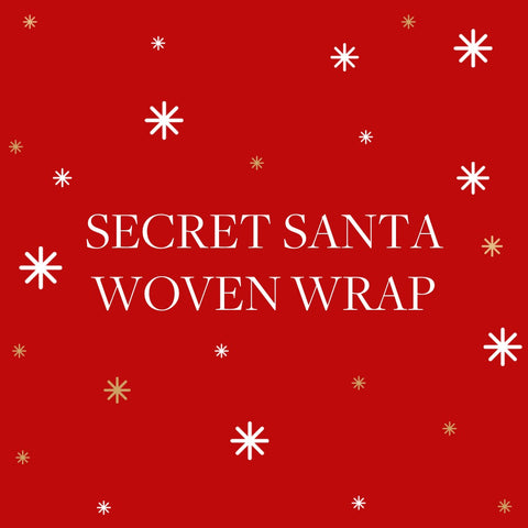 Secret Santa Woven Wraps