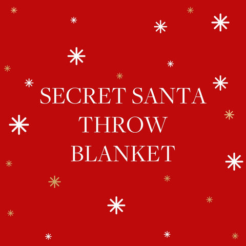 Secret Santa Throw Blankets