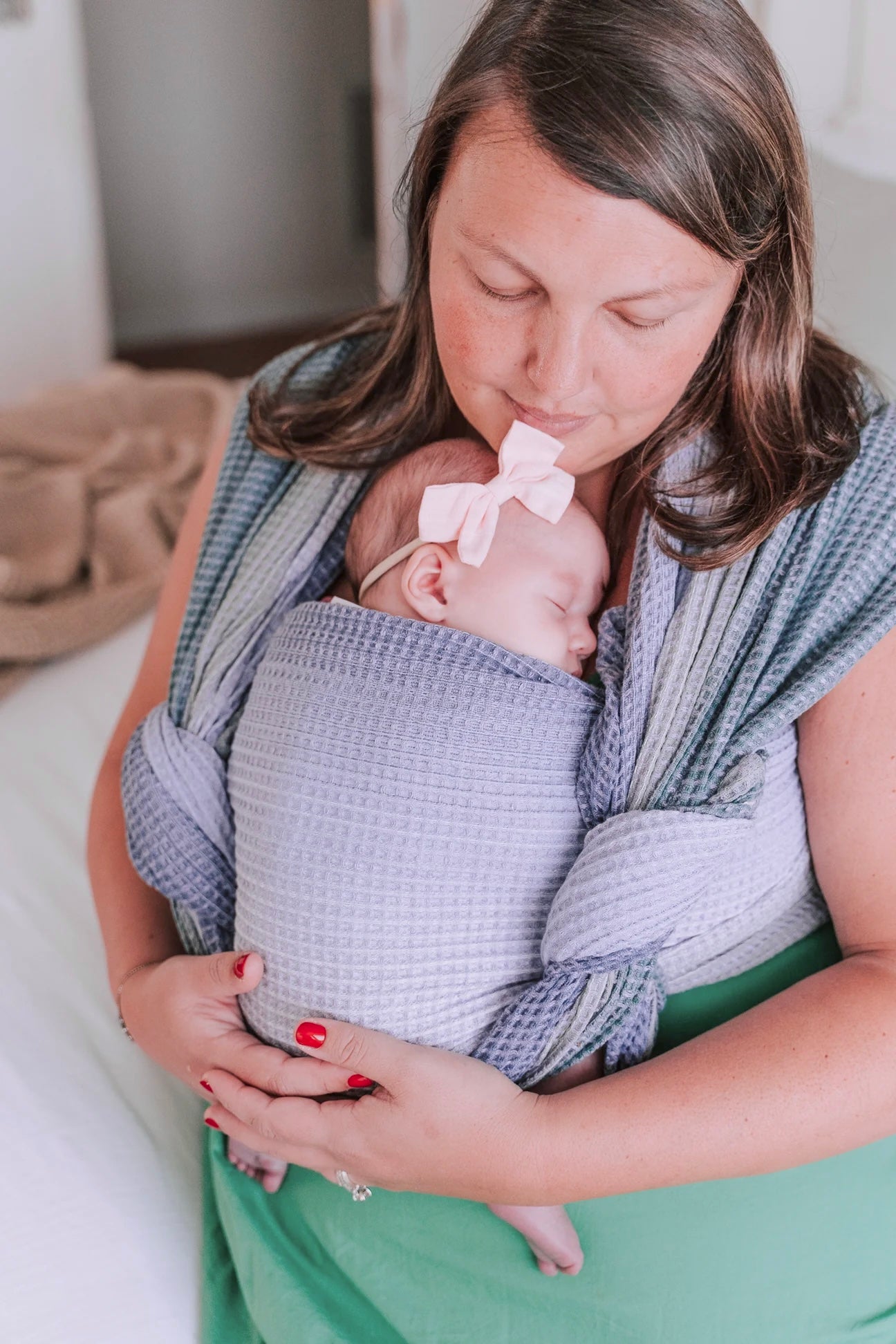 Eliza Waffle Woven Wrap