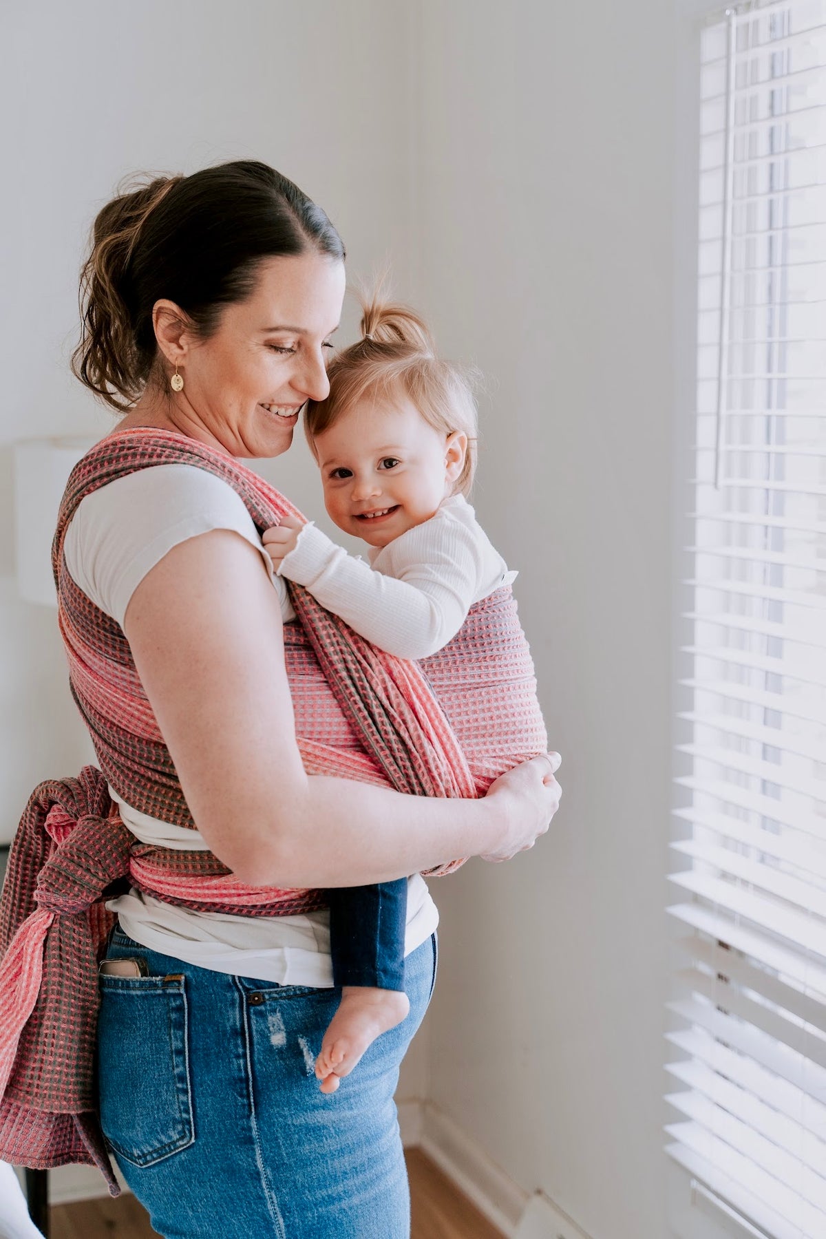 Rosemary Waffle Woven Wrap