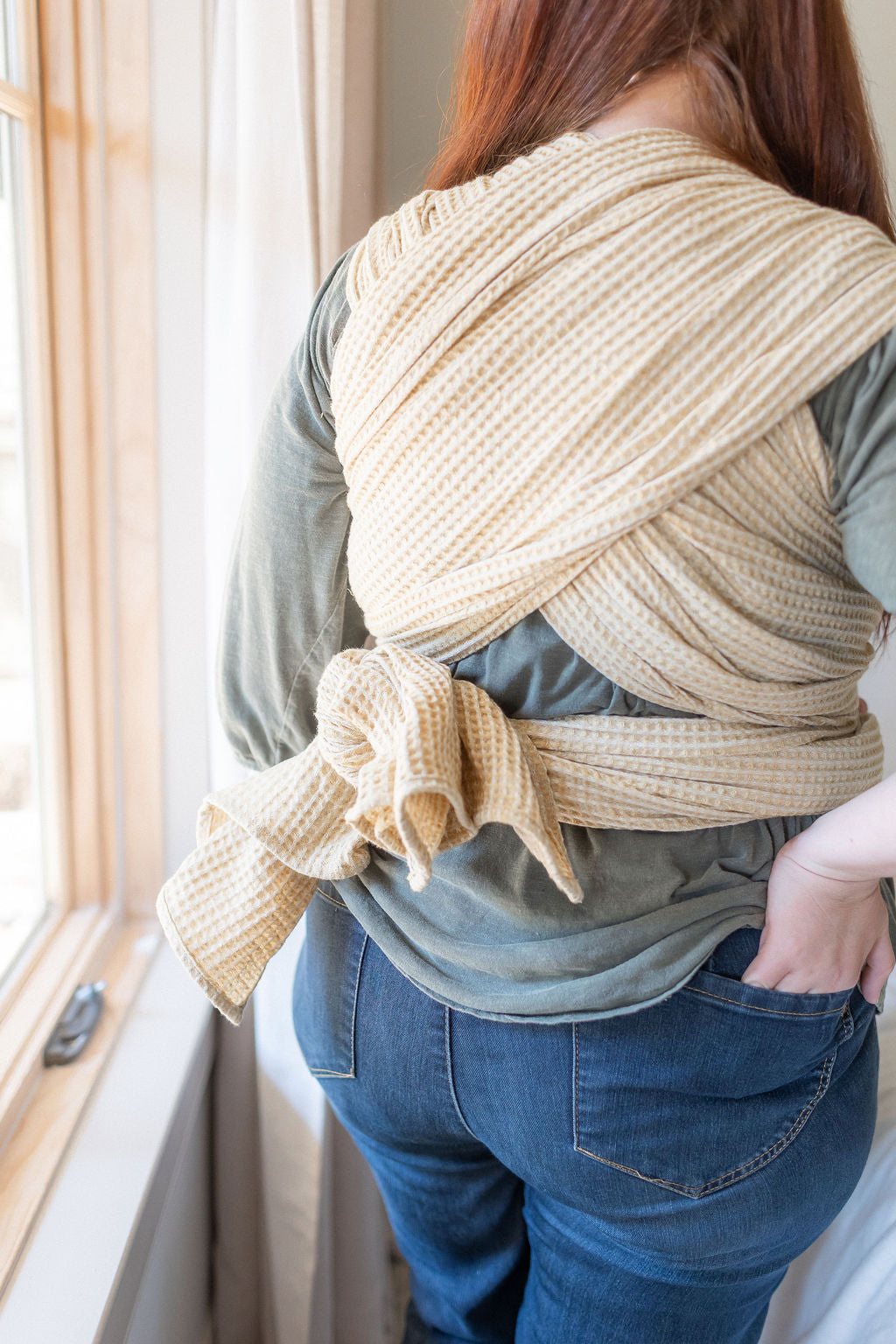 Carmen Waffle Woven Wrap