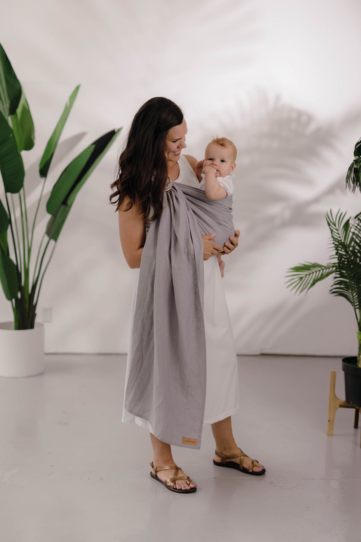 Farrah Ring Sling - Rustic Hemp