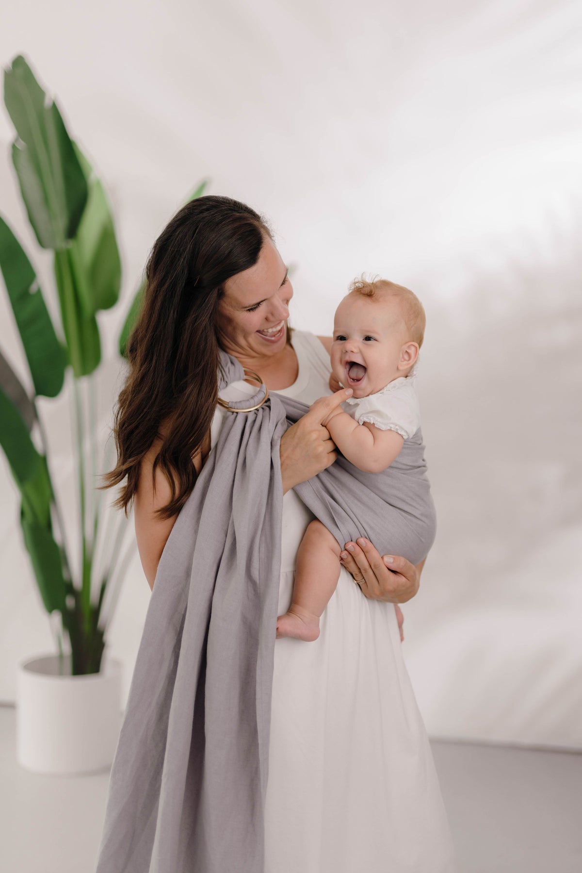 Farrah Ring Sling - Rustic Hemp