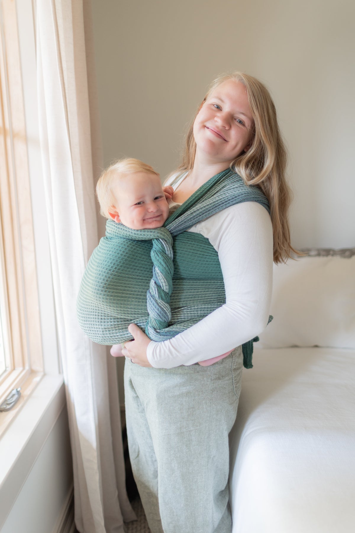 Henry Waffle Woven Wrap