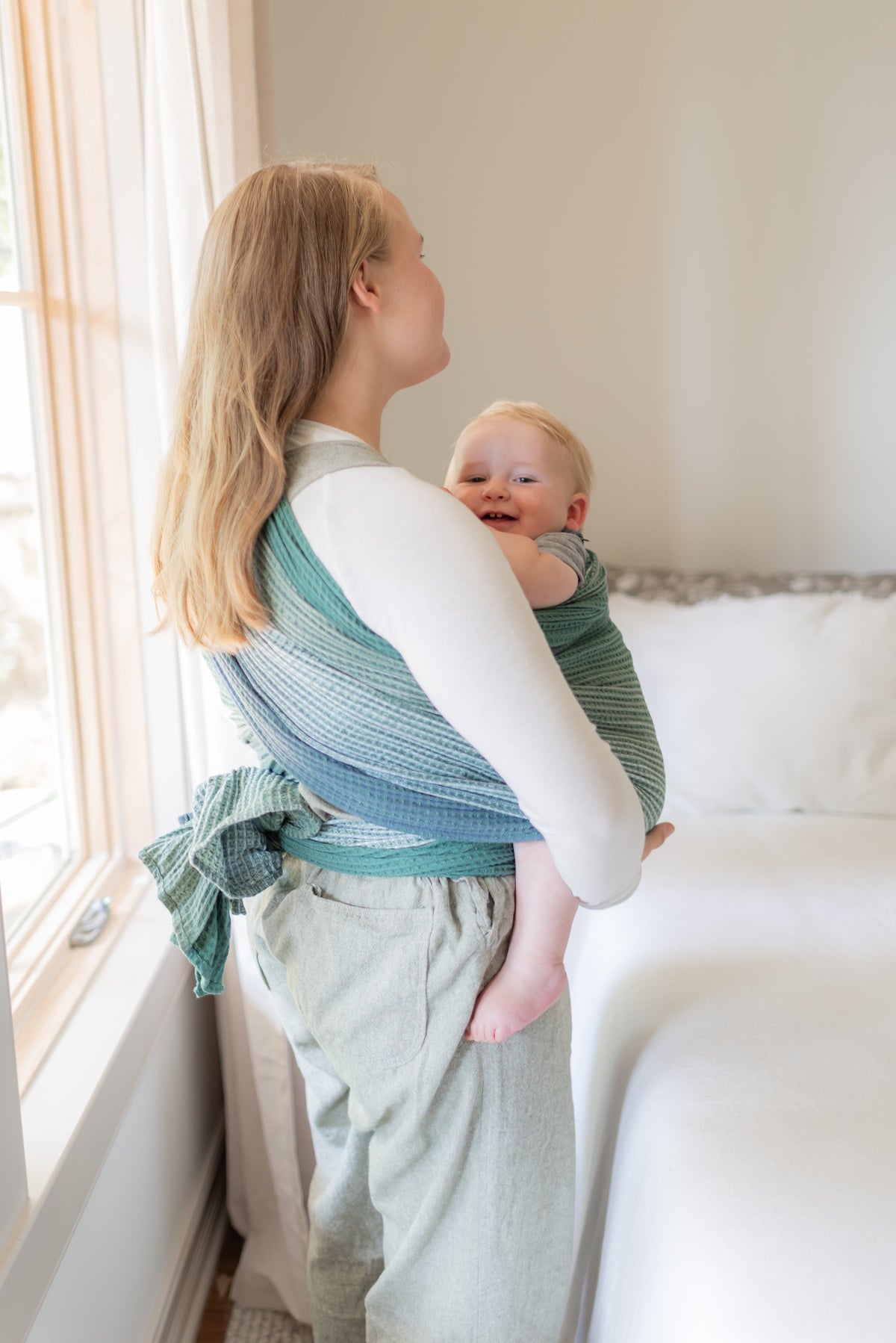 Henry Waffle Woven Wrap