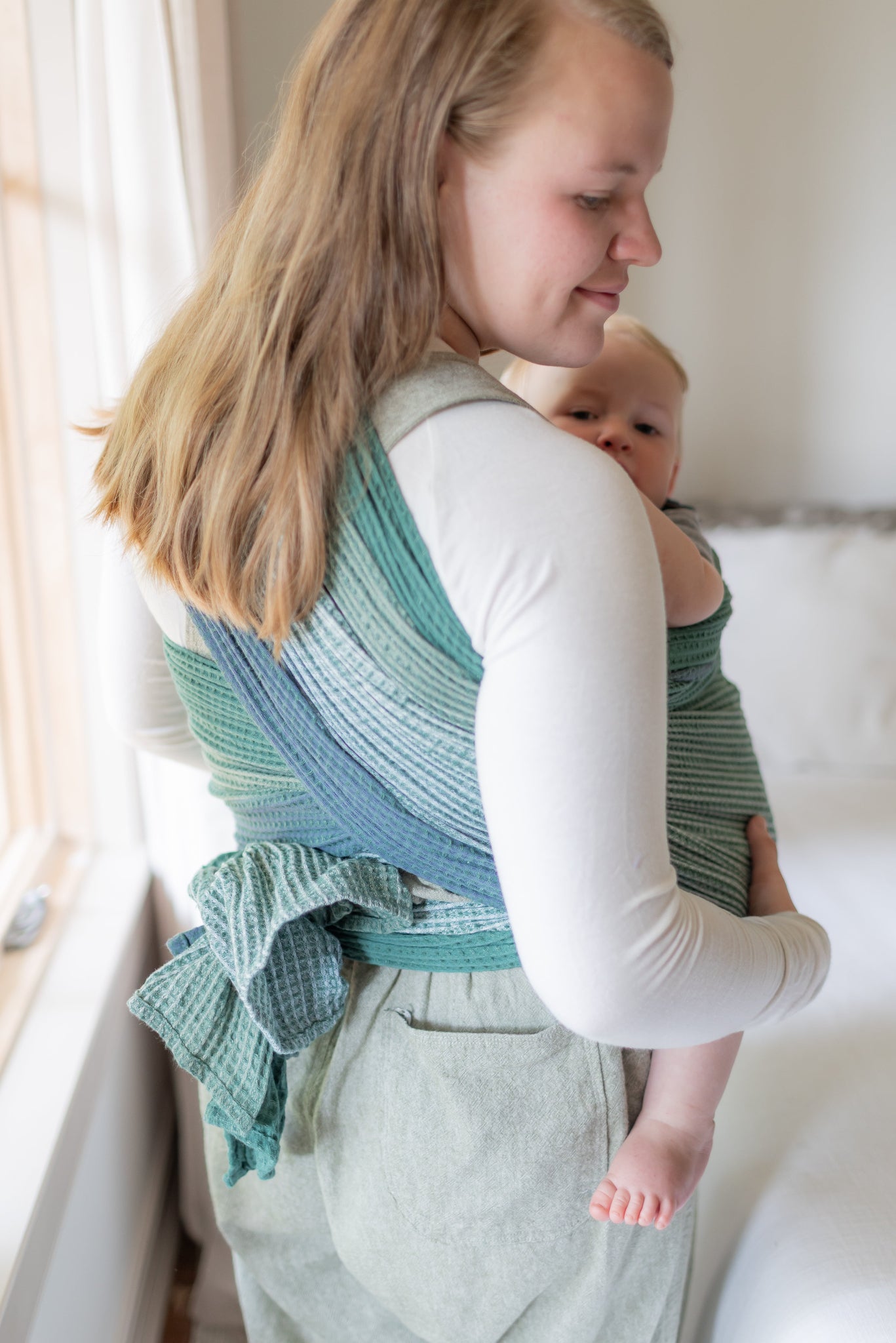 Henry Waffle Woven Wrap