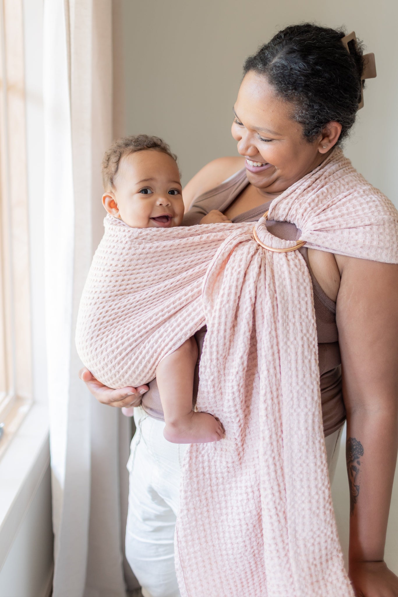 Soft Woven Wraps & Ring Sling Baby Carriers | LoveHeld