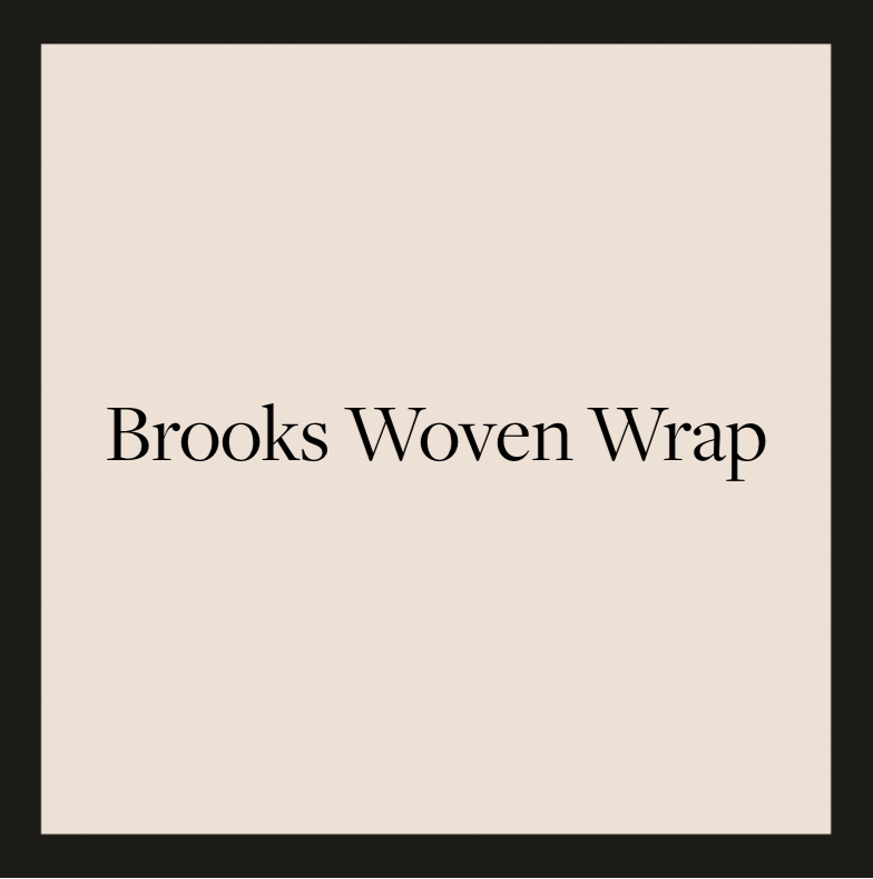 Brooks Waffle Woven Wrap